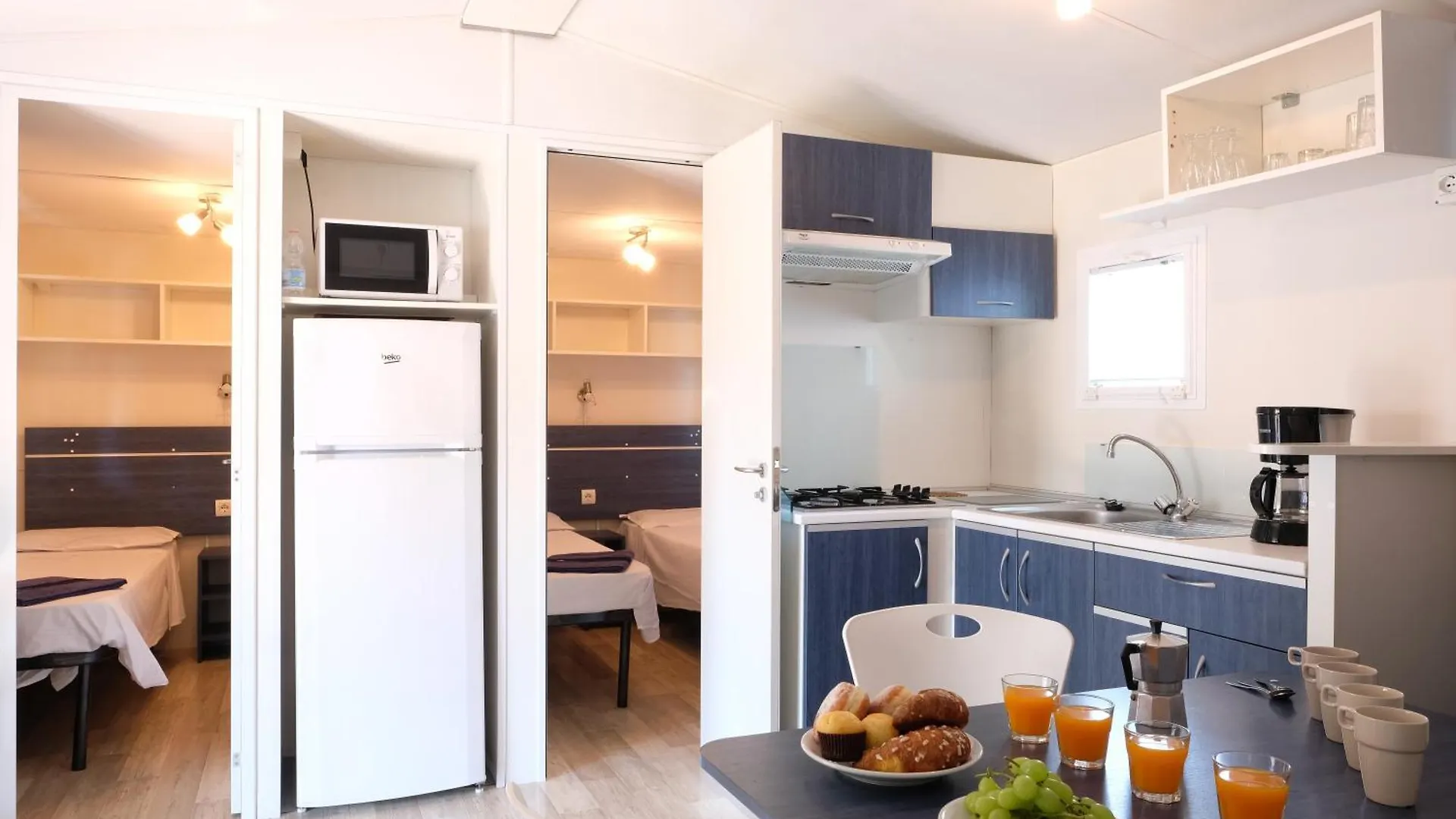 Happy Camp Mobile Homes In Camping Village Rosapineta Campsite