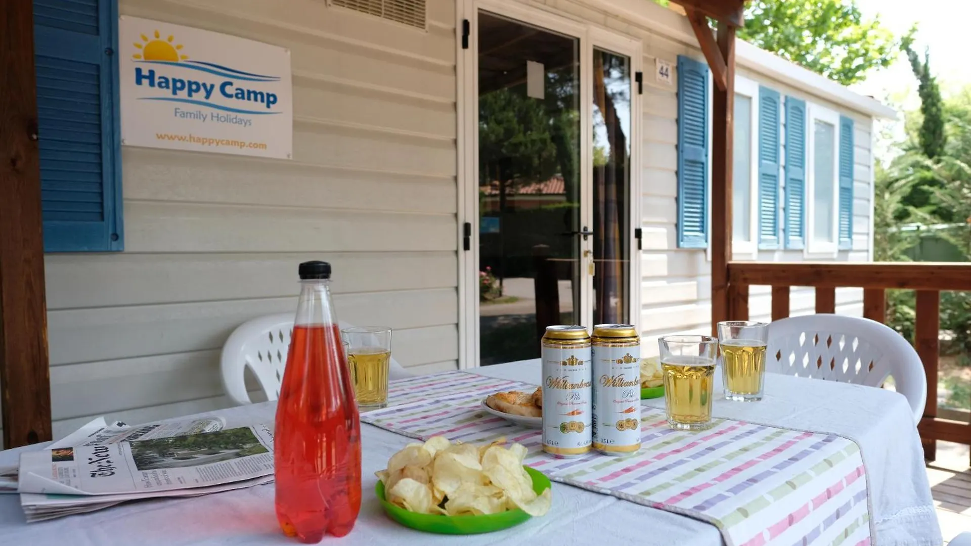 Happy Camp Mobile Homes In Camping Village Rosapineta Rosolina Mare