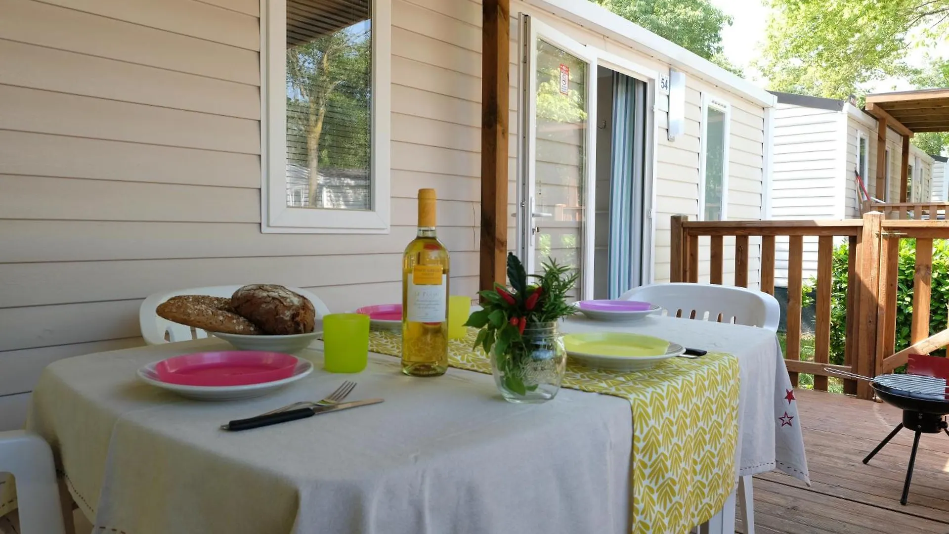 Campsite Happy Camp Mobile Homes In Camping Village Rosapineta