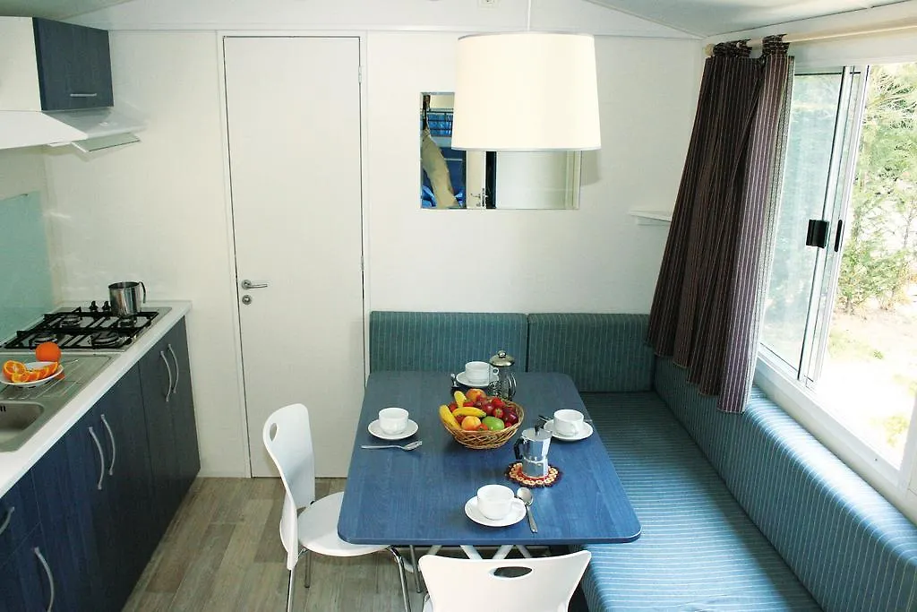 Happy Camp Mobile Homes In Camping Village Rosapineta Campsite